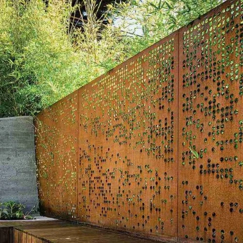 laser cut corten laser cut corten